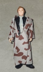 Endor Han Solo~ (Camo Trenchcoat) Vintage Star Wars ROTJ 1984 Kenner #5